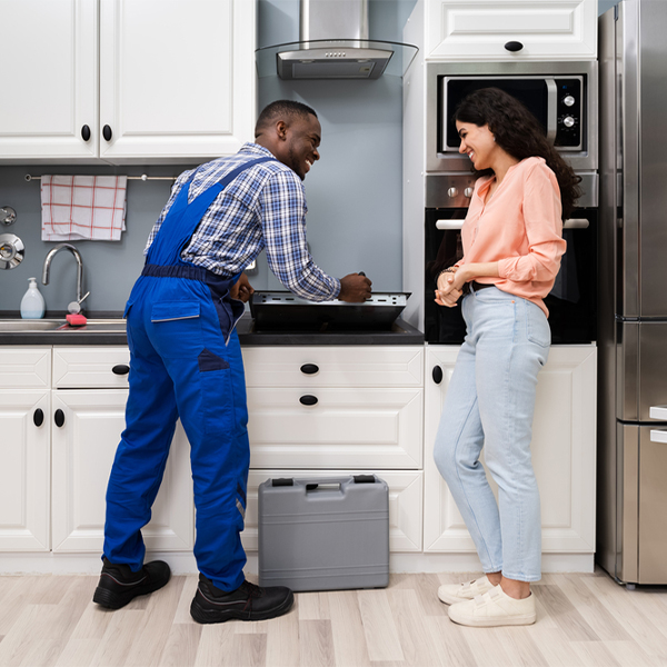 can you provide an estimate for cooktop repair before beginning any work in Weston New Jersey